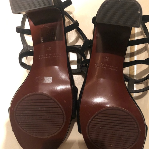 Chie Mihara strappy black sandals - Picture 3 of 3